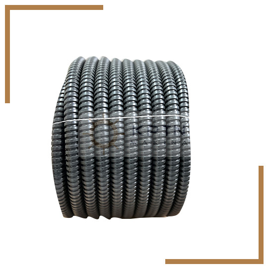 PVC İzoleli Çelik Spiral Boru